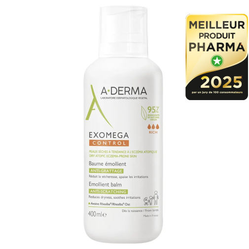 A-DERMA EXOMEGA CONTROL - Baume émollient anti-démangeaisons — A DERMA