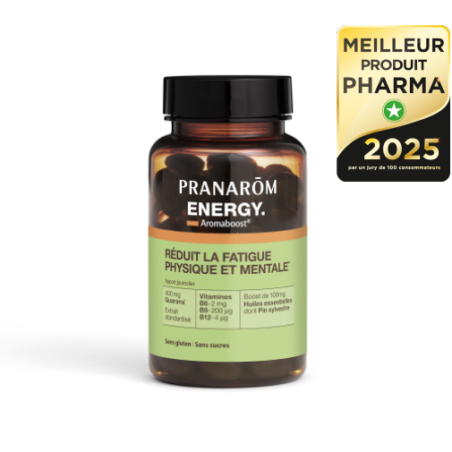 PRANAROM AROMABOOST ENERGY CAPSULES — PRANAROM