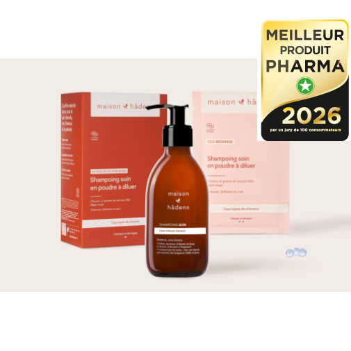 Shampoing SOIN en poudre à diluer — Maison Hädenn