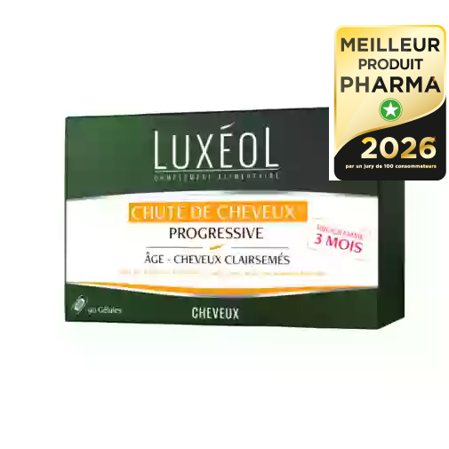 Luxéol Chute de Cheveux Progressive 3 mois — LUXEOL