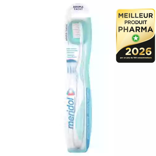 Brosse à dents meridol® Protection Gencives souple — elmex