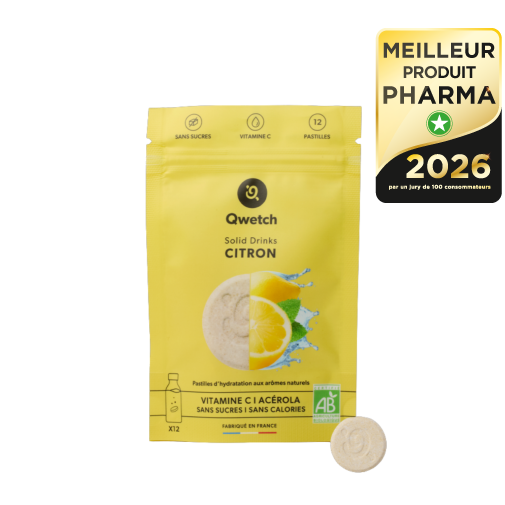 Qwetch Solid Drinks Citron Bio - Vitamine C — QWETCH