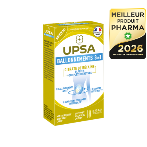UPSA BALLONNEMENTS 3 EN 1 — CITRATE BETAINE UPSA