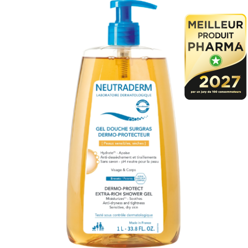 Gel douche surgras - Dermo-Protecteur 1L — NEUTRADERM