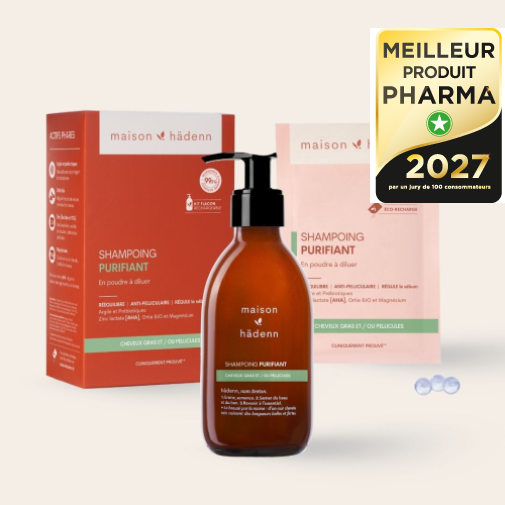 Shampoing Purifiant en poudre à diluer — Maison Hädenn
