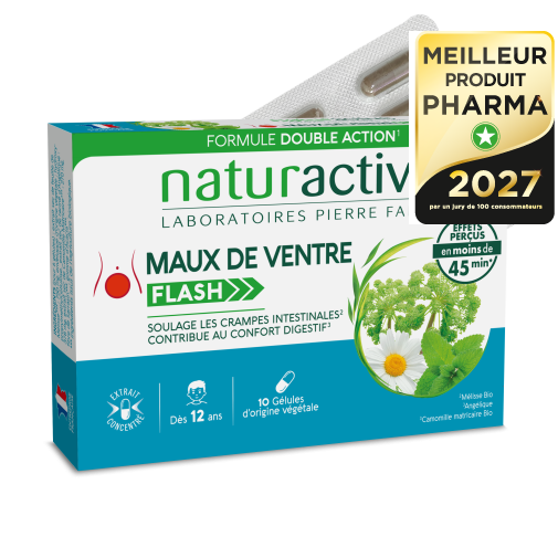 MAUX DE VENTRE FLASH Naturactive — NATURACTIVE