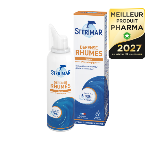 STÉRIMAR NEZ SUJET AUX RHUMES 100ml — Sterimar