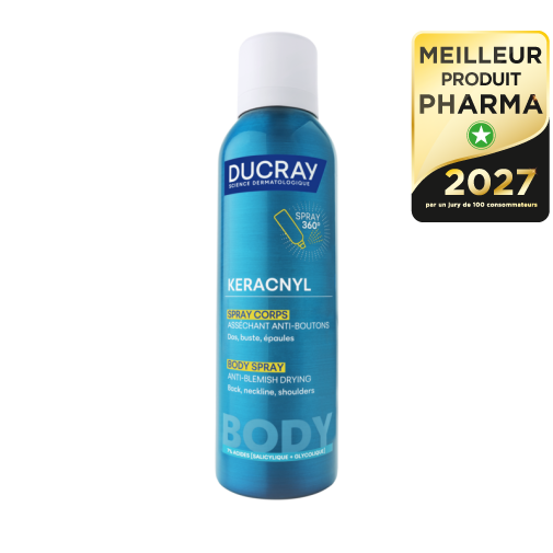 KERACNYL Spray Corps asséchant anti-boutons — DUCRAY