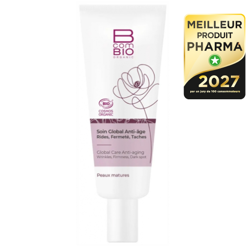 Soin Global Anti-Âge Rides et Fermeté Bio 50 ml —