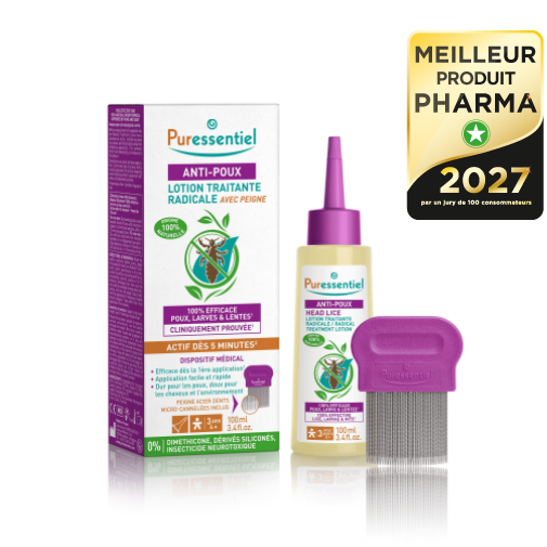 Puressentiel Anti-Poux Lotion Traitante Radicale avec peigne 100ml — PURESSENTIEL