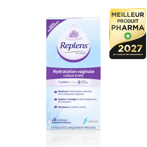 Replens Hydratation Vaginale unidose x8 — REPLENS