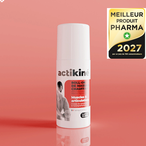 Actikiné gel effet chaud roll on 60 ml —
