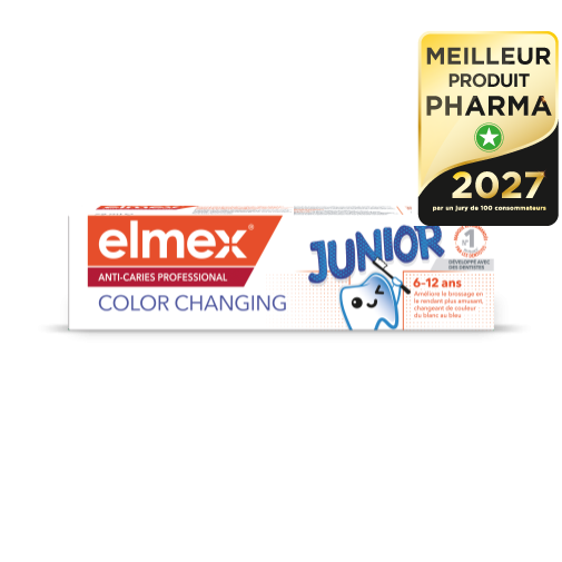 Dentifrice elmex® Anti-Caries Professional Junior Color Changing — elmex